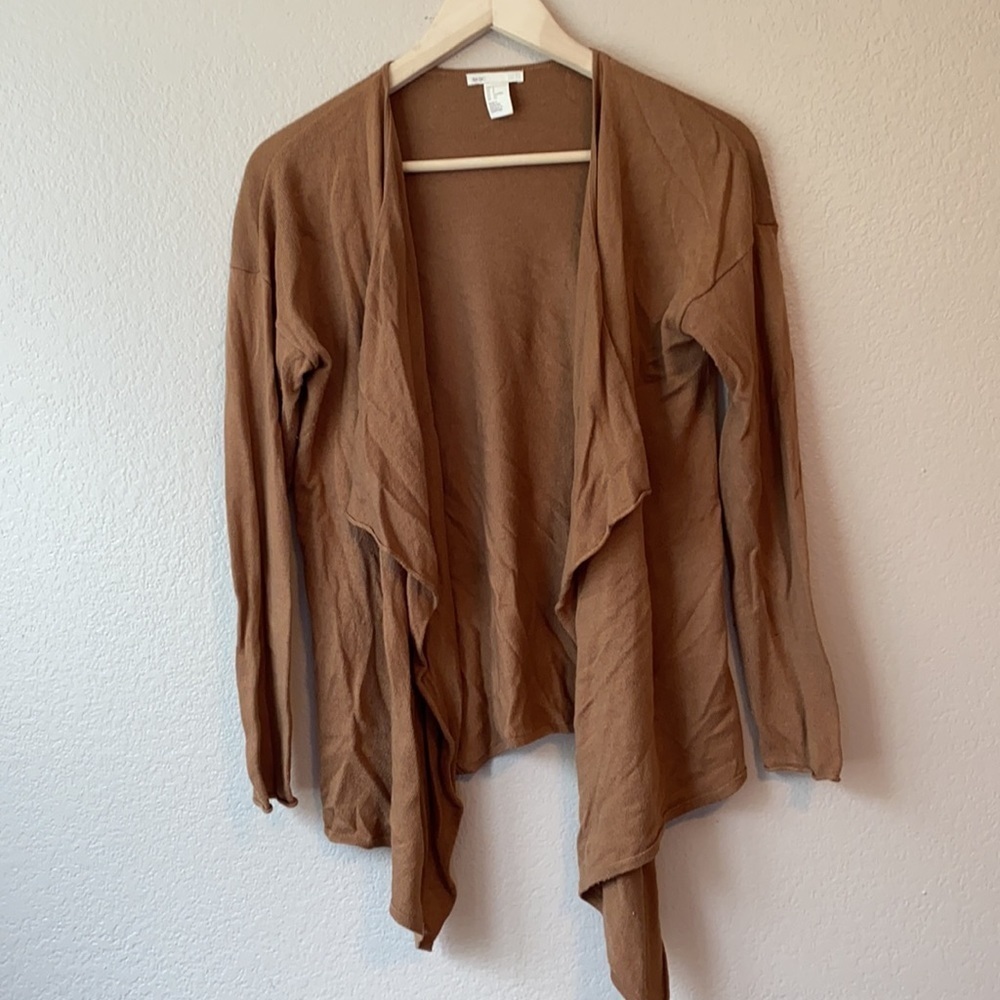 H&M Basics Burnt Orange Fall Cardigan - Picture 2 of 8